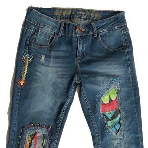 Desigual Jeans Pakaian Wanita